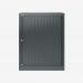 Bisley 800mm wide Essentials Tambour Unit (1070mm) (1 shelf) Anthracite Grey