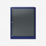 Bisley 800mm wide Essentials Tambour Unit (1070mm) (1 shelf) Oxford Blue