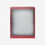 Bisley 800mm wide Essentials Tambour Unit (1070mm) (1 shelf) Cardinal Red