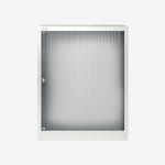 Bisley 800mm wide Essentials Tambour Unit (1070mm) (1 shelf) Traffic White