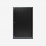 Bisley 800mm wide Essentials Tambour Unit (1270mm) (2 shelves) Anthracite Grey
