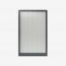 Bisley 800mm wide Essentials Tambour Unit (1270mm) (2 shelves) Anthracite Grey