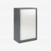 Bisley 800mm wide Essentials Tambour Unit (1270mm) (2 shelves) Anthracite Grey