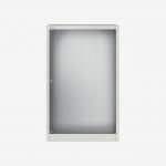 Bisley 800mm wide Essentials Tambour Unit (1270mm) (2 shelves) Chalk
