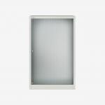 Bisley 800mm wide Essentials Tambour Unit (1270mm) (2 shelves) Chalk