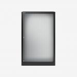 Bisley 800mm wide Essentials Tambour Unit (1270mm) (2 shelves) Black