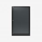Bisley 800mm wide Essentials Tambour Unit (1270mm) (2 shelves) Black