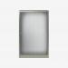 Bisley 800mm wide Essentials Tambour Unit (1270mm) (2 shelves) Goose Grey