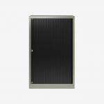 Bisley 800mm wide Essentials Tambour Unit (1270mm) (2 shelves) Goose Grey