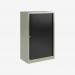 Bisley 800mm wide Essentials Tambour Unit (1270mm) (2 shelves) Goose Grey