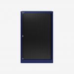 Bisley 800mm wide Essentials Tambour Unit (1270mm) (2 shelves) Oxford Blue