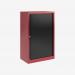 Bisley 800mm wide Essentials Tambour Unit (1270mm) (2 shelves) Cardinal Red