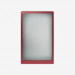Bisley 800mm wide Essentials Tambour Unit (1270mm) (2 shelves) Cardinal Red