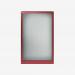 Bisley 800mm wide Essentials Tambour Unit (1270mm) (2 shelves) Cardinal Red