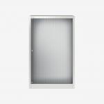 Bisley 800mm wide Essentials Tambour Unit (1270mm) (2 shelves) Traffic White
