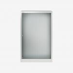 Bisley 800mm wide Essentials Tambour Unit (1270mm) (2 shelves) Traffic White
