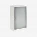 Bisley 800mm wide Essentials Tambour Unit (1270mm) (2 shelves) Traffic White