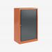 Bisley 800mm wide Essentials Tambour Unit (1270mm) (2 shelves) Bisley Orange
