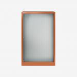 Bisley 800mm wide Essentials Tambour Unit (1270mm) (2 shelves) Bisley Orange