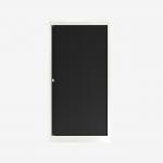 Bisley 800mm wide Essentials Tambour Unit (1570mm) (3 shelves) Chalk