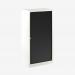 Bisley 800mm wide Essentials Tambour Unit (1570mm) (3 shelves) Chalk