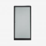 Bisley 800mm wide Essentials Tambour Unit (1570mm) (3 shelves) Black