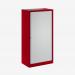 Bisley 800mm wide Essentials Tambour Unit (1570mm) (3 shelves) Cardinal Red