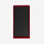 Bisley 800mm wide Essentials Tambour Unit (1570mm) (3 shelves) Cardinal Red