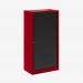 Bisley 800mm wide Essentials Tambour Unit (1570mm) (3 shelves) Cardinal Red
