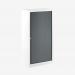 Bisley 800mm wide Essentials Tambour Unit (1570mm) (3 shelves) Traffic White