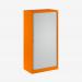 Bisley 800mm wide Essentials Tambour Unit (1570mm) (3 shelves) Bisley Orange