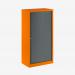 Bisley 800mm wide Essentials Tambour Unit (1570mm) (3 shelves) Bisley Orange