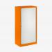 Bisley 800mm wide Essentials Tambour Unit (1570mm) (3 shelves) Bisley Orange