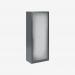 Bisley 800mm wide Essentials Tambour Unit (1970mm) (4 shelves) Anthracite Grey
