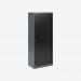 Bisley 800mm wide Essentials Tambour Unit (1970mm) (4 shelves) Anthracite Grey