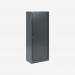 Bisley 800mm wide Essentials Tambour Unit (1970mm) (4 shelves) Anthracite Grey