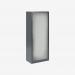 Bisley 800mm wide Essentials Tambour Unit (1970mm) (4 shelves) Anthracite Grey