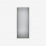 Bisley 800mm wide Essentials Tambour Unit (1970mm) (4 shelves) Chalk