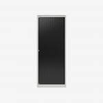 Bisley 800mm wide Essentials Tambour Unit (1970mm) (4 shelves) Chalk
