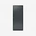 Bisley 800mm wide Essentials Tambour Unit (1970mm) (4 shelves) Black
