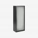Bisley 800mm wide Essentials Tambour Unit (1970mm) (4 shelves) Black