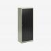 Bisley 800mm wide Essentials Tambour Unit (1970mm) (4 shelves) Goose Grey