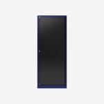 Bisley 800mm wide Essentials Tambour Unit (1970mm) (4 shelves) Oxford Blue