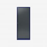Bisley 800mm wide Essentials Tambour Unit (1970mm) (4 shelves) Oxford Blue