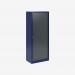 Bisley 800mm wide Essentials Tambour Unit (1970mm) (4 shelves) Oxford Blue