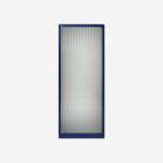 Bisley 800mm wide Essentials Tambour Unit (1970mm) (4 shelves) Oxford Blue