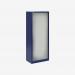 Bisley 800mm wide Essentials Tambour Unit (1970mm) (4 shelves) Oxford Blue