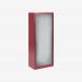 Bisley 800mm wide Essentials Tambour Unit (1970mm) (4 shelves) Cardinal Red