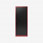Bisley 800mm wide Essentials Tambour Unit (1970mm) (4 shelves) Cardinal Red