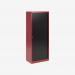 Bisley 800mm wide Essentials Tambour Unit (1970mm) (4 shelves) Cardinal Red